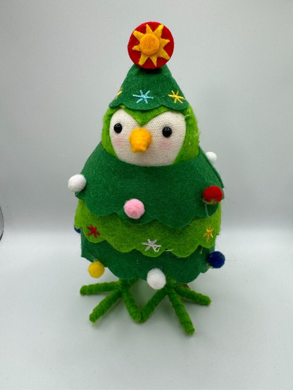 Target Wondershop Bird 2021 Tinsel Felt Bird, Christmas Tree Featherly Friend